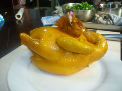 学员做的盐焗鸡